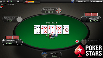 chơi xì tố PokerStars