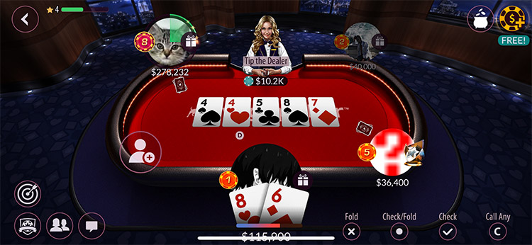 Game Zynga Poker