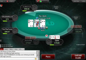 game mới Unfold sắp bị loại bỏ tại PokerStars